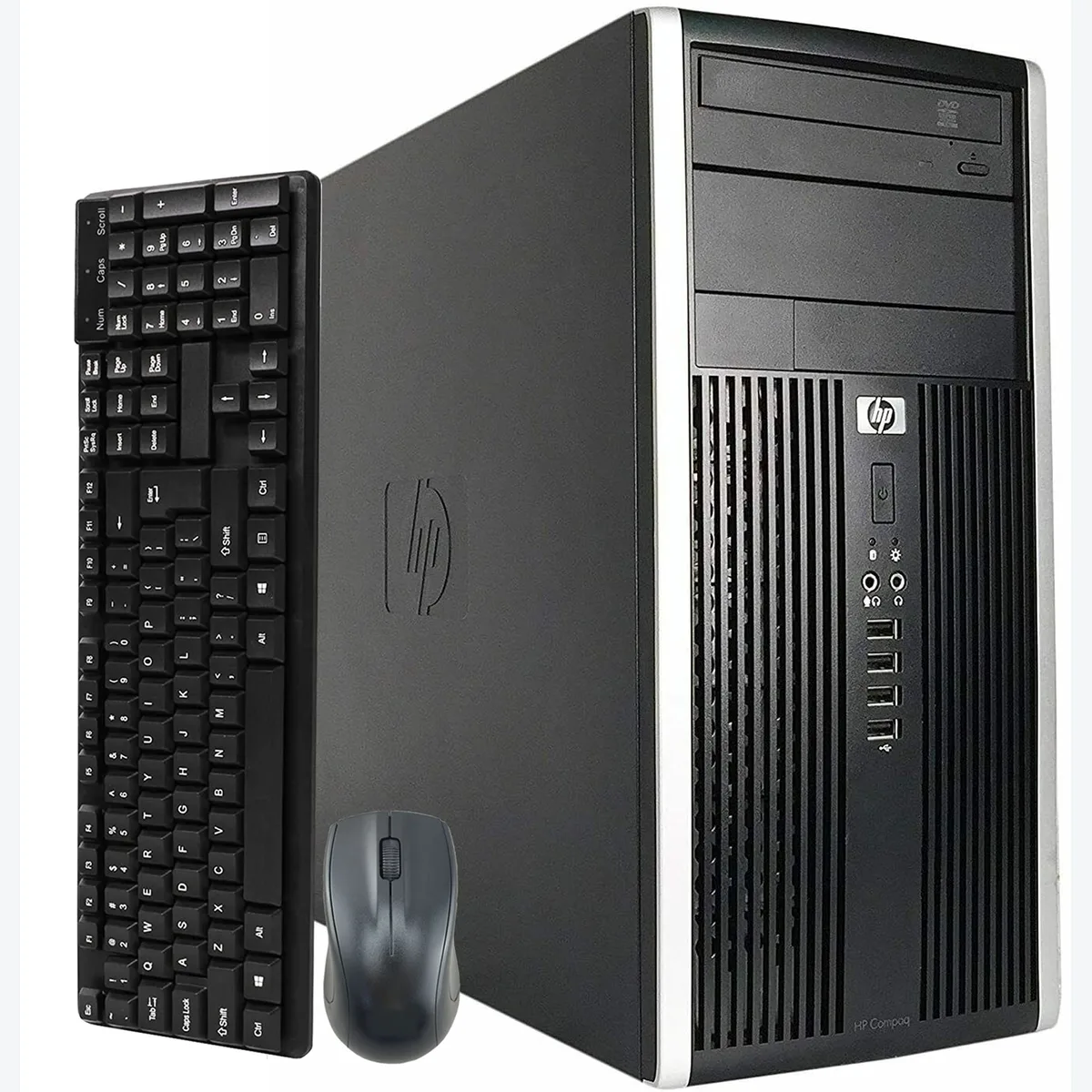 HP Desktop Tower Core i5 angle view